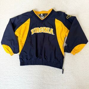 Vintage Starter West Virginia Mountaineers NCAA Windbreaker Jacket - US Kids S (